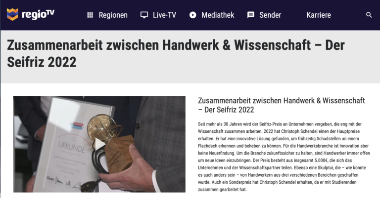Zusammenarbeit zwischen Handwerk & Wissenschaft