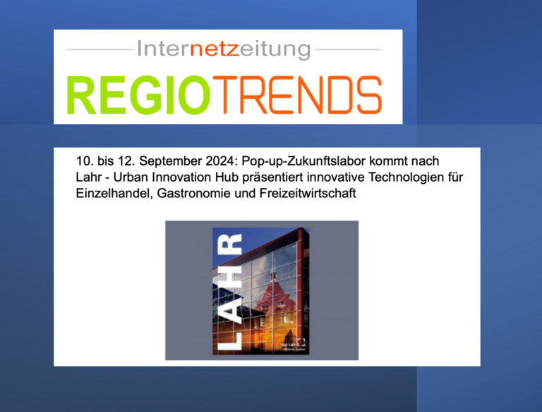 Das Zukunftslabor präsentiert technische Innovationen