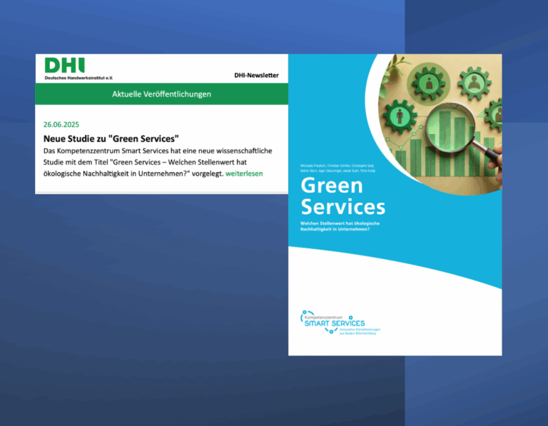 Neue Studie über die Bedeutung von Green Services