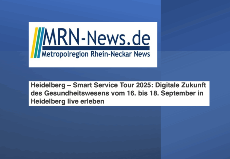 Digitale Zukunft des Gesundheitswesens live erleben