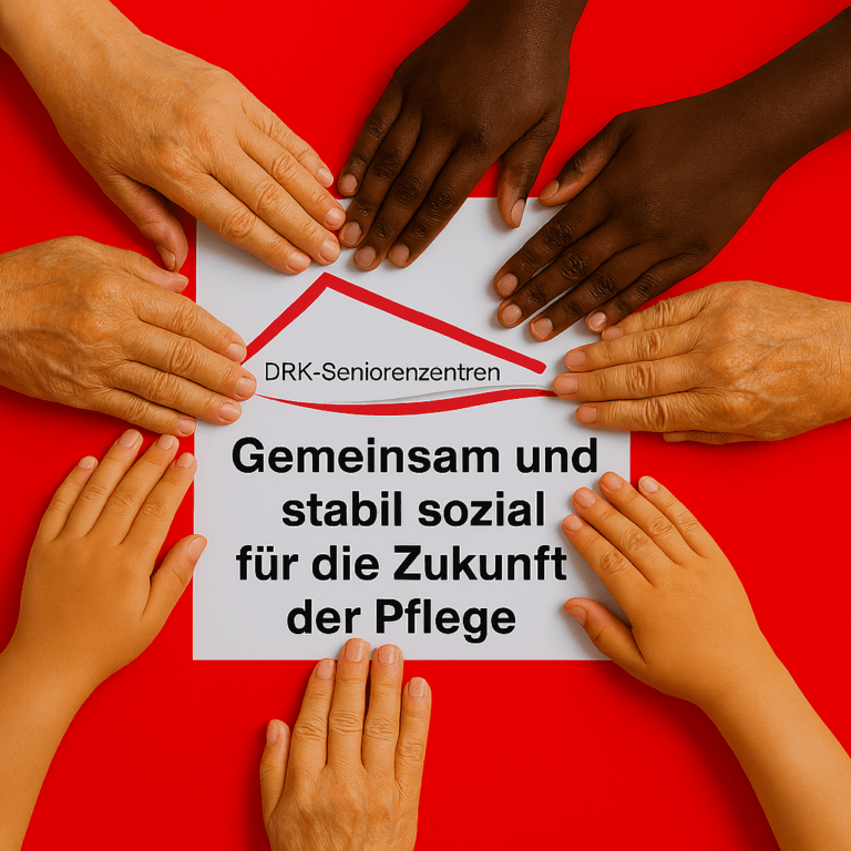 DRK-Seniorenzentren – Gemeinsam und stabil sozial für die Zukunft der Pflege