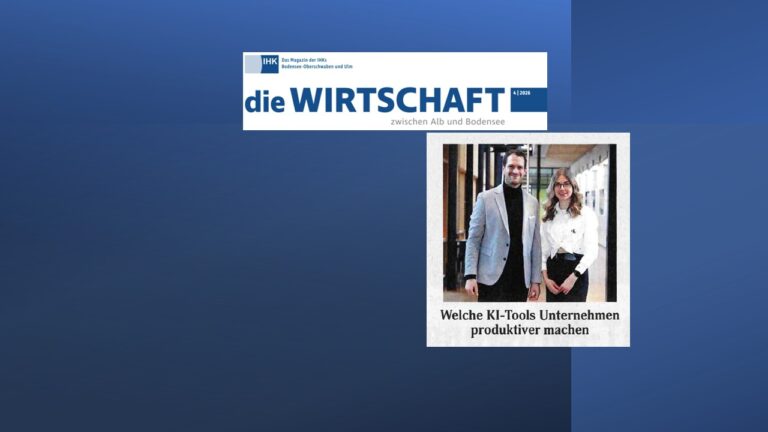 „Welche KI-Tools Unternehmen produktiver machen”